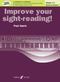 Improve Your Sight-Reading! (Trinity Edition) - Electronic Keyboard Grade 4-5