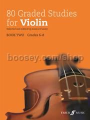 80 Graded Studies For Violin Book 2