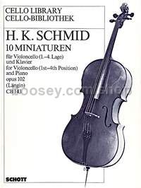 Miniatures (10) Op. 102 (1st-4th Position) 