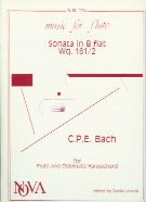Sonata In Bb For Fl & Harpsichord