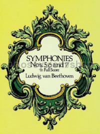 Symphonies Nos. 5, 6, and 7 (Full Score)