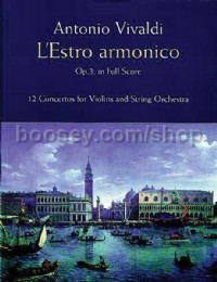L'Estro Armonico, Opus 3 (Full Score)