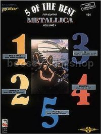 Metallica 5 of The Best vol.1 G/Tab