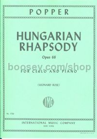 Hungarian Rhapsody Op. 68 Cello & Piano