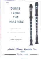 Duets From The Masters Fearing Recorder   