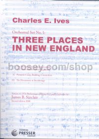 3 Places In New England Score (octavo) 