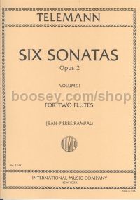 6 Sonatas Op. 2vol.1 2 Fls