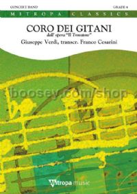 Coro dei Gitani - Concert Band (Score)