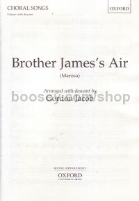 Brother James Air Unison voices with descant Ocs 166