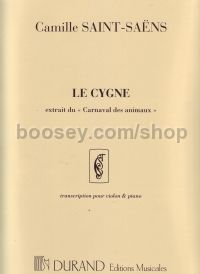 Le Cygne (Le Carnaval des animaux, No. 13) - violin & piano