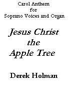 Jesus Christ The Apple Tree Unison