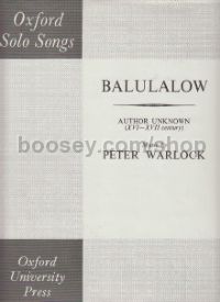 Balulalow Solo Song