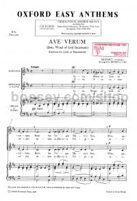 Ave Verum Mozart/ley 2part 