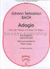 Adagio From Toccata In C Vcl/Piano B1946