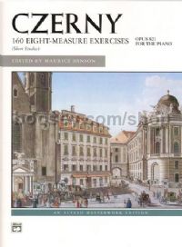 160 Eight Measure Exercises Op. 821 Piano 