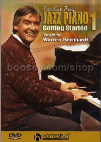 You Can Play Jazz Piano 1: Getting Started (DVD)