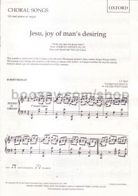 Jesu Joy Ocs 1518 2 Part Song