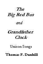 Grandfather Clock/Big Red Bus Unis