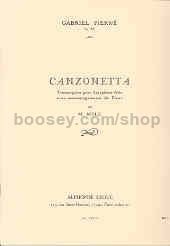 Canzonetta Op.19 (Arr. Alto Saxophone)