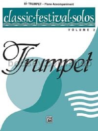 Classic Festival Solos Vol. 2 - Trumpet/Piano
