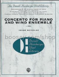 Concerto for Piano and Wind Ensemble (Score)