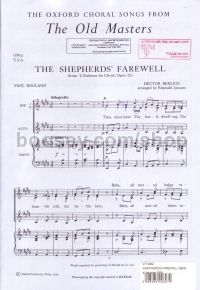 Shepherds Farewell SSA [lenfance Du Ch