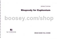 Rhapsody For Euphonium And Brass Band (Score & Parts)