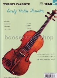 Early Violin Sonatas Wf 104 