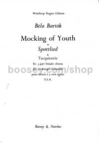 Mocking of Youth (Treble Voices)