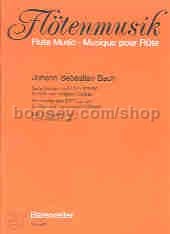 Six Sonatas after BWV 525-530 for Flute and Harpsichord Obbligato Vol.1