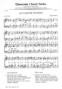 An Easter Introit SATB 