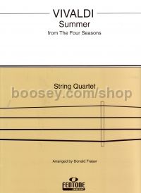 Summer From 4 Seasons  String Quartet