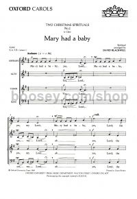 Mary Had A Baby SATB 