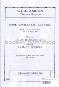 Some Enchanted Evening (South Pacific) (SATB)