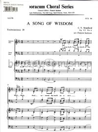 Song Of Wisdom (arr. for SATB chorus)