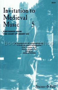 Invitation To Medieval Music 5 Partsongs