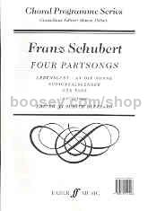 Four Partsongs (SATB & Piano)
