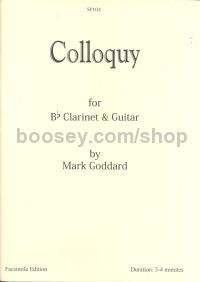 Colloque Clarinet In Bb & Guitar 