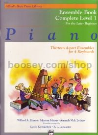 Alfred Basic Piano Ensemble Book Complete Level 1 