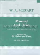Minuet & Trio (from Serenade K361) Clarinet