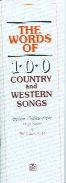 Words Of 100 Country & Western Songs