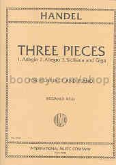 3 Pieces Cl & piano