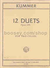 Duets (12) Op. 105 cello Duet