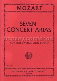 7 Concert Arias Bass & Piano