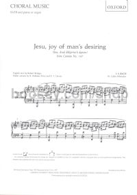 Jesu Joy Of Man's Desiring Bach/whittaker SATB 