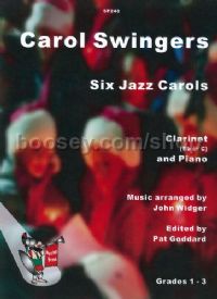 Carol Swingers Bb Or C Clarinet & Piano