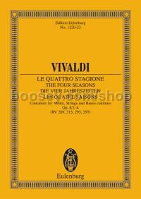 Four Seasons - Spring, RV 269 (Violin & Orchestra) (Study Score)