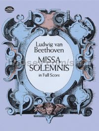 Missa Solemnis (Full Score)