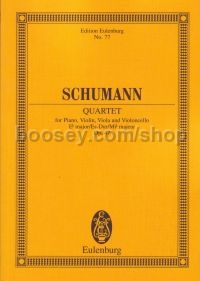 Piano Quartet in Eb Major, Op.47 (Study Score)