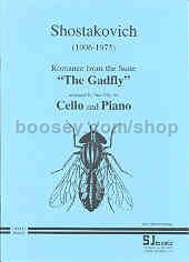Romance (from "The Gadfly Op 97") arr. cello & piano